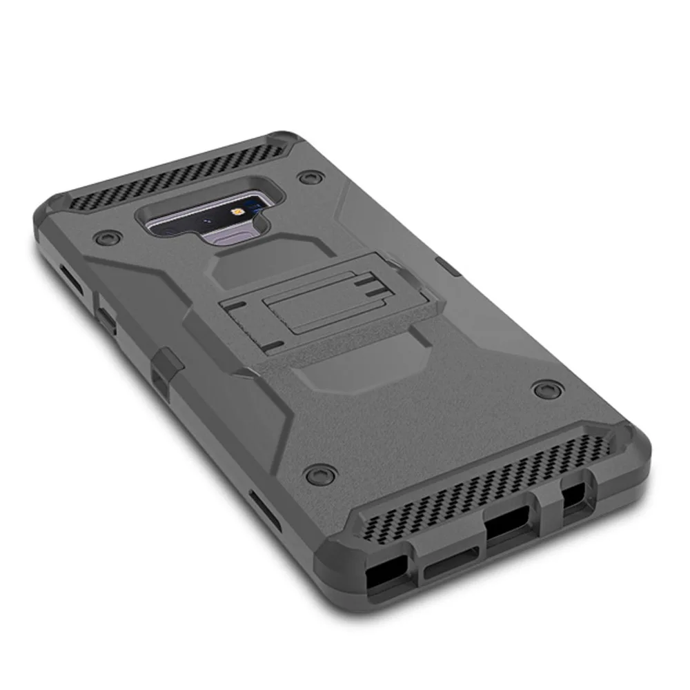  Heavy Duty Hybrid Rugged Case For Samsung Galaxy Note 9 Shockproof Hard Stand Belt Clip Holster Cov