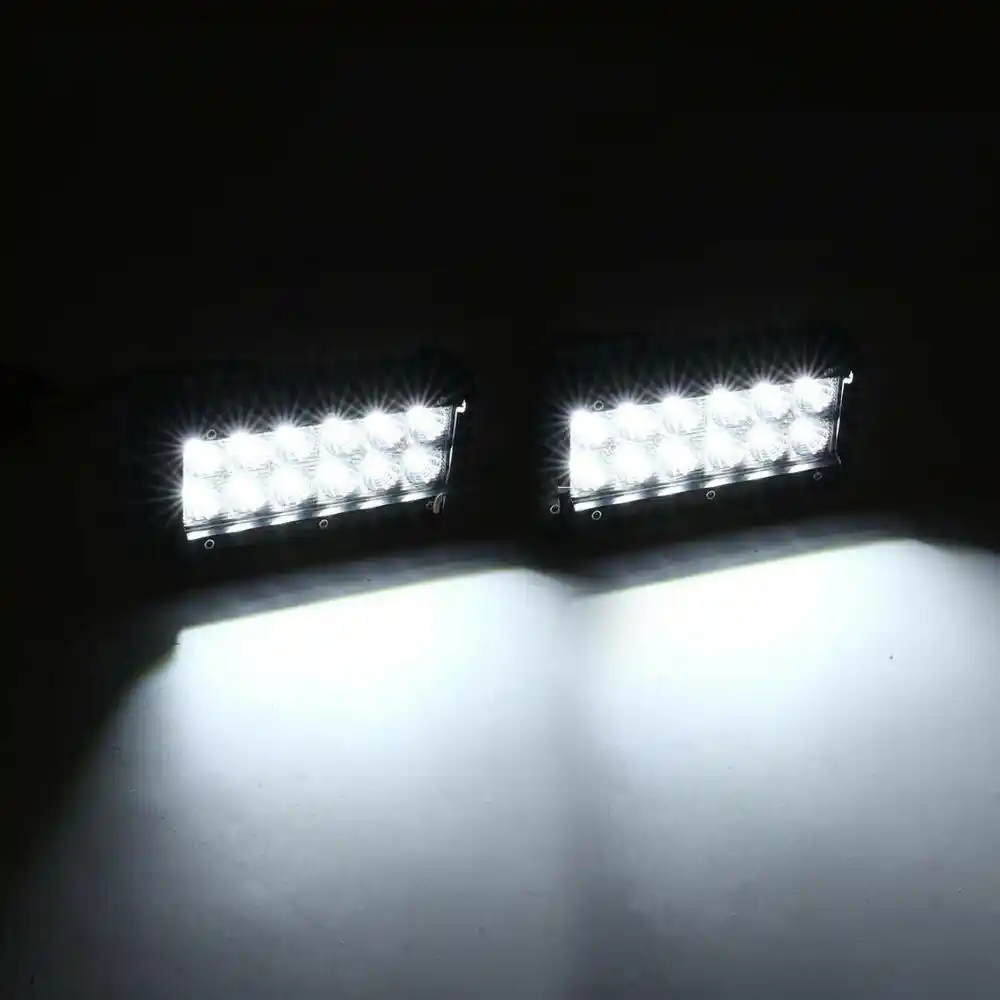 2pcs 12V 36W White Marine Spreader Lights LED Light Deck/Mast lights for boat Trailer Interior
