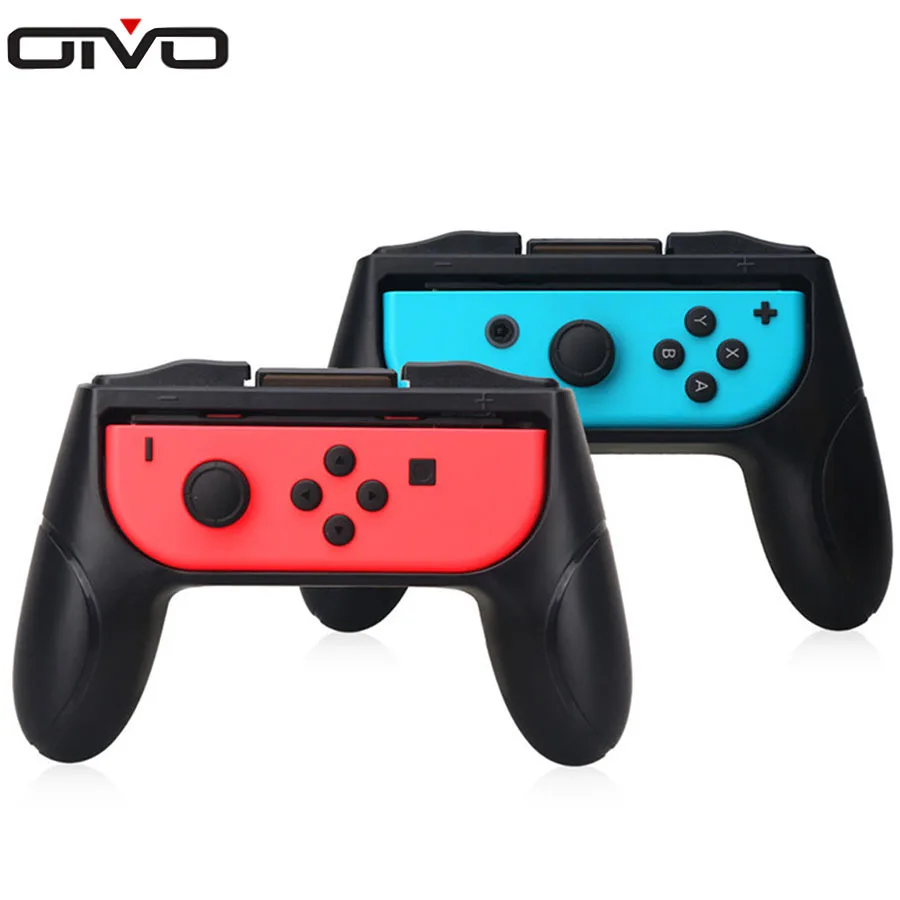 

OIVO 1 Pair Controller Grips Handle For Nintend Switch Left+Right ABS Joystick Grip Anti Scratches Dustproof Protective Cases