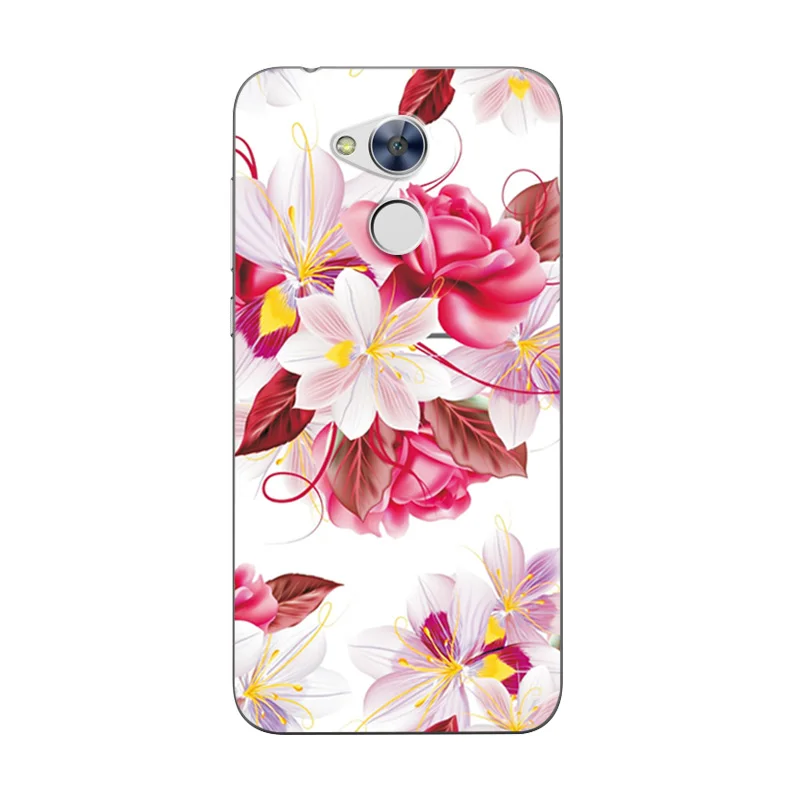 Мягкий силиконовый чехол с цветочным рисунком для женщин и девочек, для huawei Honor 6A, 5,0 дюймов, чехол для телефона с цветами, чехол для huawei Honor 6A, чехол - Цвет: Z32