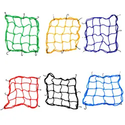 Банджи Шнур Грузовой Сетке мотоциклетный шлем для хранения сетки сковать регулируемый