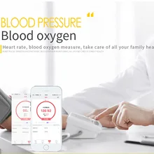 Высококачественный смарт-браслет с поддержкой кровяного давления, сердечного ритма, температуры, шагомера, браслет для фитнеса с Bluetooth для iphone, Android