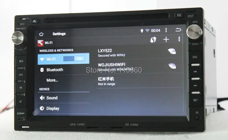 Android 4.4 Quad core car DVD for VW Volkswagen old models 7