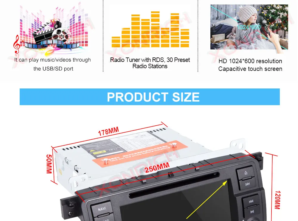 Best 1 Din Android 9.0 Quad Core Car DVD Player For BMW E46 M3 318/320/325/330/335 Rover 75 1998-2006 GPS Navigation BT Wifi 28 Best 1 Din Android 9.0 Quad Core Car DVD Player For BMW E46 M3 318/320/325/330/335 Rover 75 1998-2006 GPS Navigation BT Wifi 28