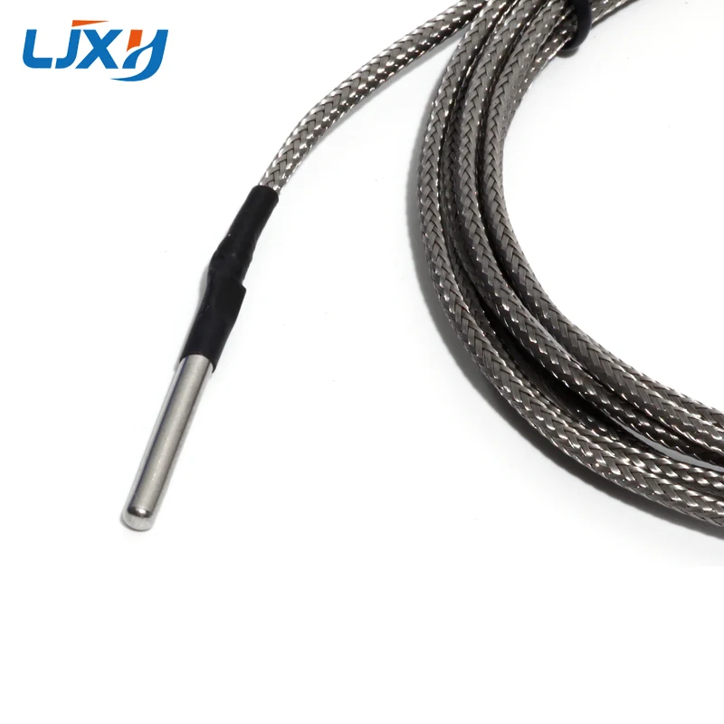 Aço inoxidável Sensor De Temperatura Termopar IDT PT100 2M Cabo