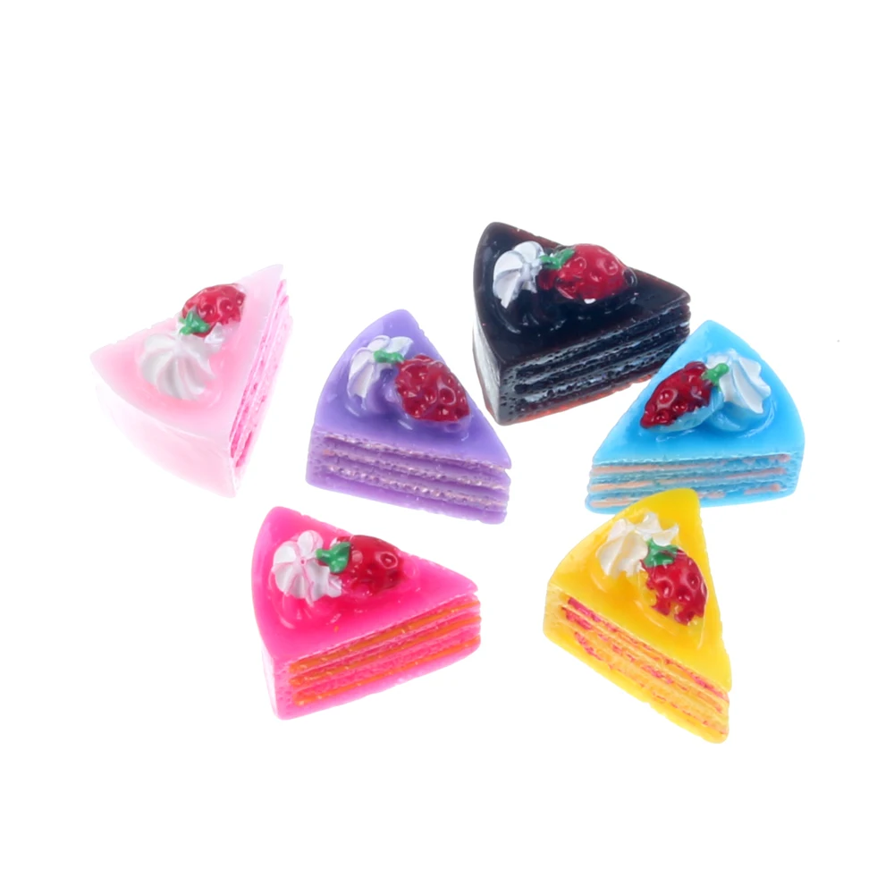 

20Pcs Mixed Resin Cake Decoration Crafts Flatback Cabochon Scrapbooking Fit Phone Embellishments Accessories
