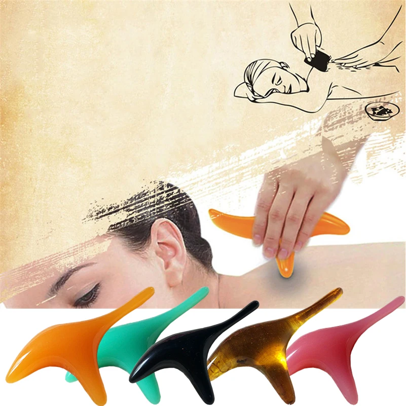 Antistress Health Care SPA Guasha Triangle Scraping Body Acupuncture