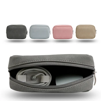 

USB Data Cable Storage Bag Digital Product Organizer Outdoor Square Shape Eco-friendly Travel Sundries Storage Bags Organizer