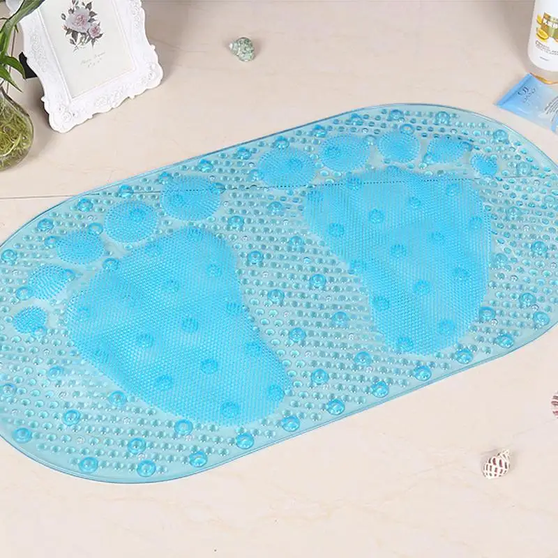 Прозрачные Нескользящие коврики для ванной, корейских нескользящих ковров для ванной комнаты