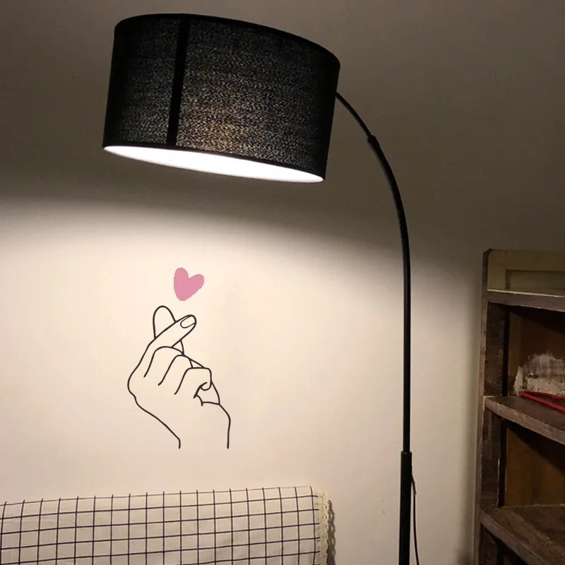 Фотообои с надписью Love Gesture|Наклейки на стену| |