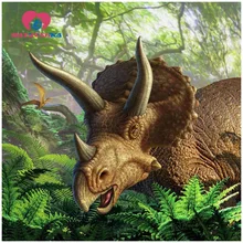 Алмаз живопись динозавр площадь камни Алмазная мозаика, алмазная Вышивка Хобби ремесел ремесленных diy живопись Организатор пользовательские