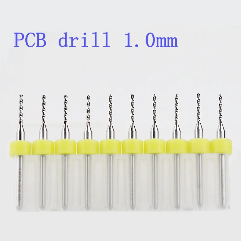 0,8 мм 0,7 мм 1,2 мм 0,3 мм-2,2 мм твердосплавное сверло, PCB мини-сверлильный набор с ЧПУ, 10 шт. Деревообрабатывающие инструменты, фрезерный станок с ЧПУ из сплава