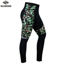 Зимние велосипедные штаны противоударные термофлисовые велосипедные штаны сохраняющие тепло велосипедные колготки для мужчин