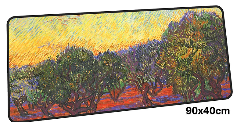 Коврик для мыши van gogh gamer 900x400 мм коврик для мыши notbook гель большой игровой коврик для мыши Кастомизированный коврик для мыши стол для компьютера аксессуары для padmouse - Цвет: Size 900x400X2MM