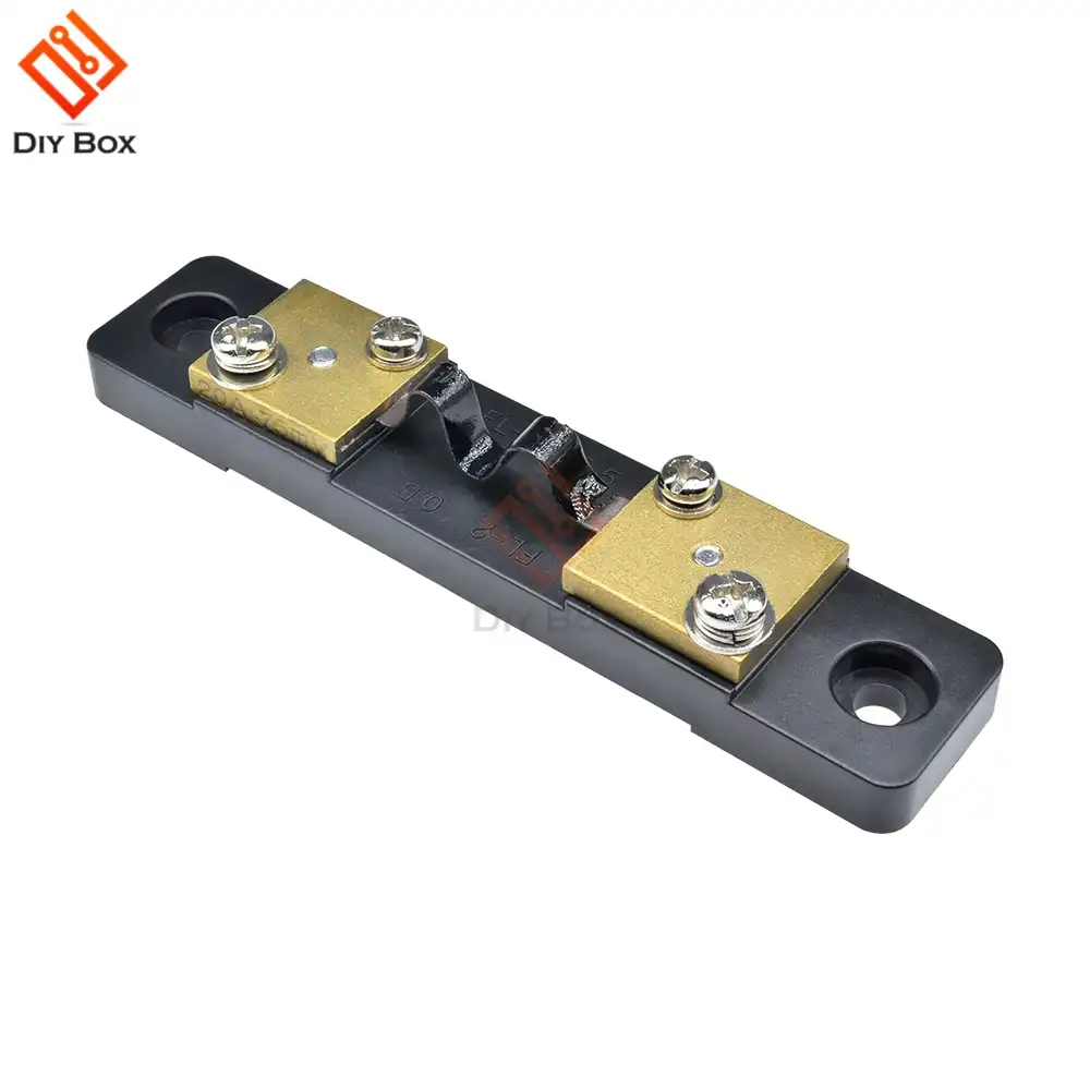 20A DC 75mV Current Shunt Resistor for Amp Ammeter Analog Panel Meter Parts