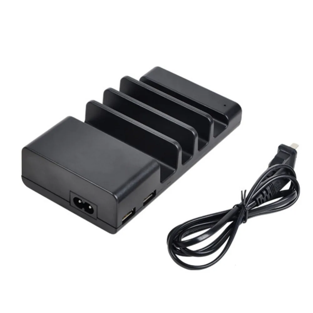Универсальный usb-кабель для быстрой зарядки 4 Порты и разъёмы настольная лампа умное дорожное зарядочное устройство станция для мобильного телефона дорожный набор для iPhone для samsung