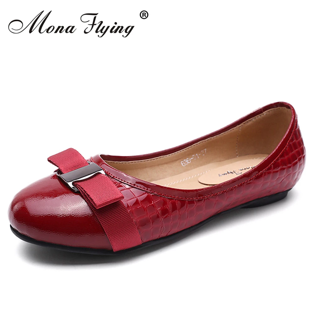 2019 New Summer Women Genuine Leather Shoes Woman Flat Shoes Round Toe Casual Fashion Loafer T636-01