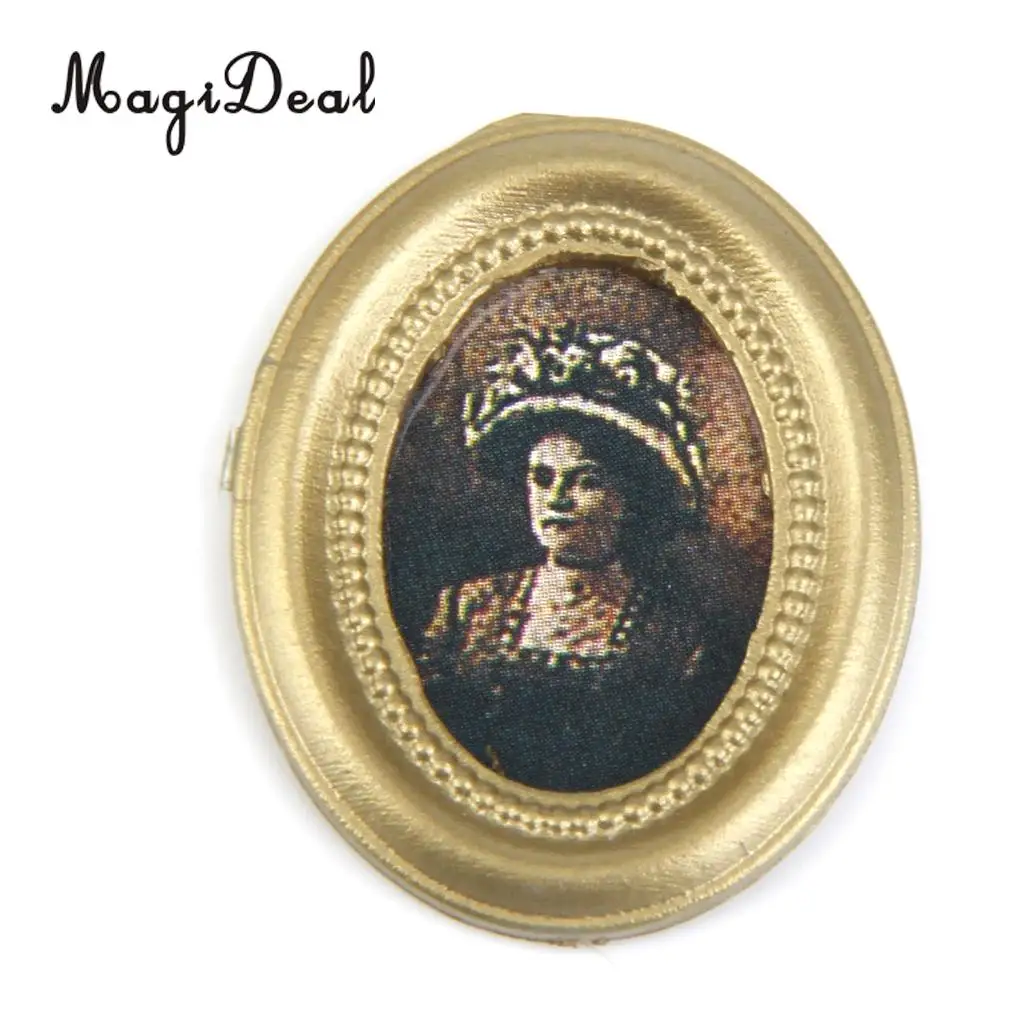 4Pcs 1/12 Dollhouse Resin Miniature Frame Mural Wall Painting for Dolls House Living Room Bedroom Furniture Decor Acc Toys