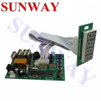 

JY-18B Coin operated USB time board with separate display time control Power Supply for USB devices