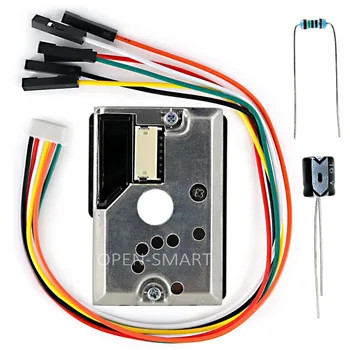 

OPEN-SMART PM2.5 Optical Dust Smoke Sensor Module for Arduino