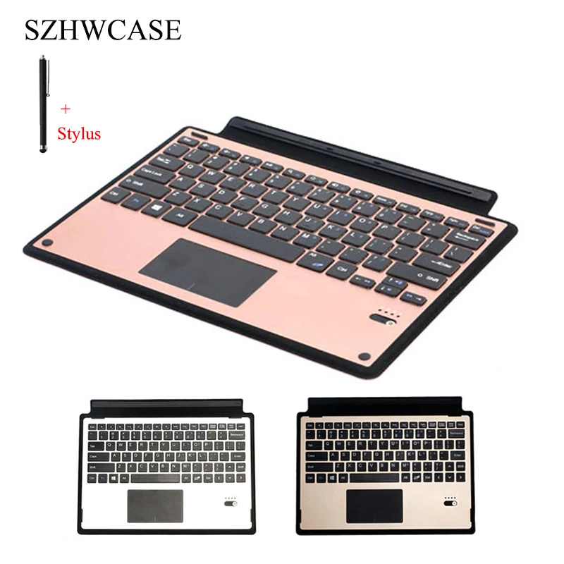 

Bluetooth Keyboard Wireless For Microsoft Surface 3 Case Cover For Microsoft Surface 3 Tablet Aluminum Alloy Flip Stand +Stylus