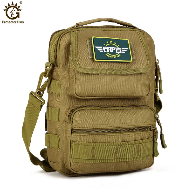 Military Army Tactical Messenger Bag Waterproof Travel Rucksack Camping Hiking Trekking Camouflage Bag