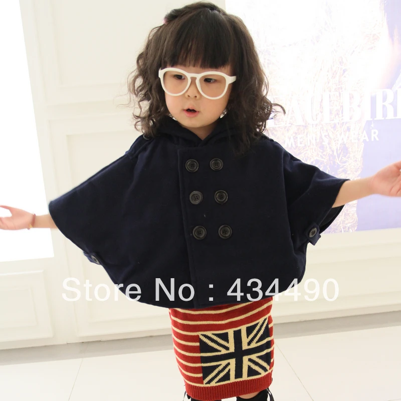 Female child baby cloak child cape female child cloak 2013 children's