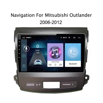 

9 inch Android 8.1 car multimedia For Mitsubishi Outlander 2006-2013 Quad Core Auto Radio Multimedia FM Car dvd GPS Player Navi