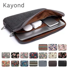 

Kayond Brand Laptop Bag 11,12,13,14,15,15.6,17 Inch,Lady Man Sleeve Case For MacBook Air Pro 13.3,15.4 Compute Notebook,Dropship