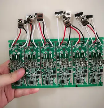 

battery protection board PCB Board for Dyson V6 with charge socket and Switches
