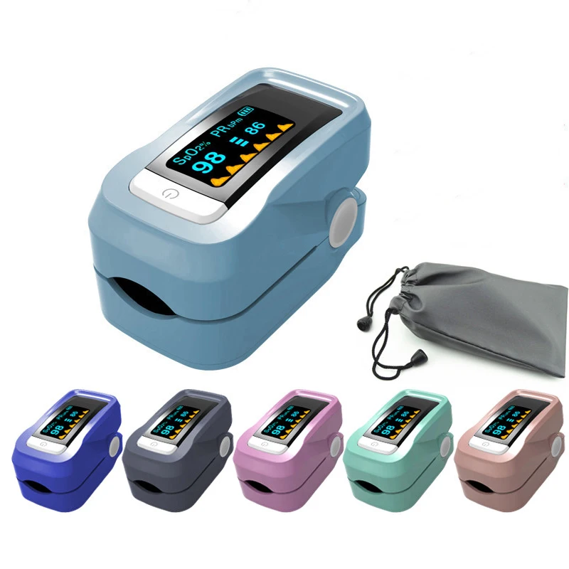 

Oximetro De Dedo Pulse Oximeter Blood Saturometro Monitor SPO2 PR Fingertip Oximetro De Pulso Portable Pulsioximetro
