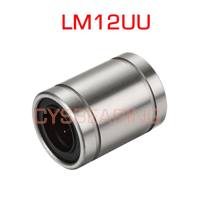 

12mm LM12UU LM12 12X21X30MM linear bush bearing LM12UUOP LM12UUAJ