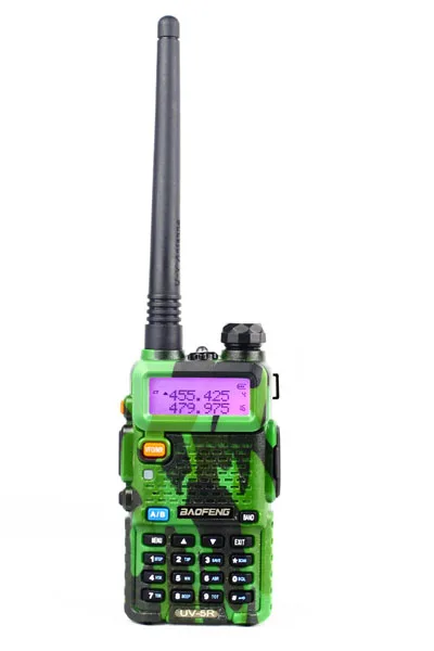 6 шт. Baofeng UV-5R CB радио VOX 10 км портативная рация пара двухстороннее радио коммуникатор для Baofeng полицейское оборудование домофон UV-5R - Цвет: Камуфляж
