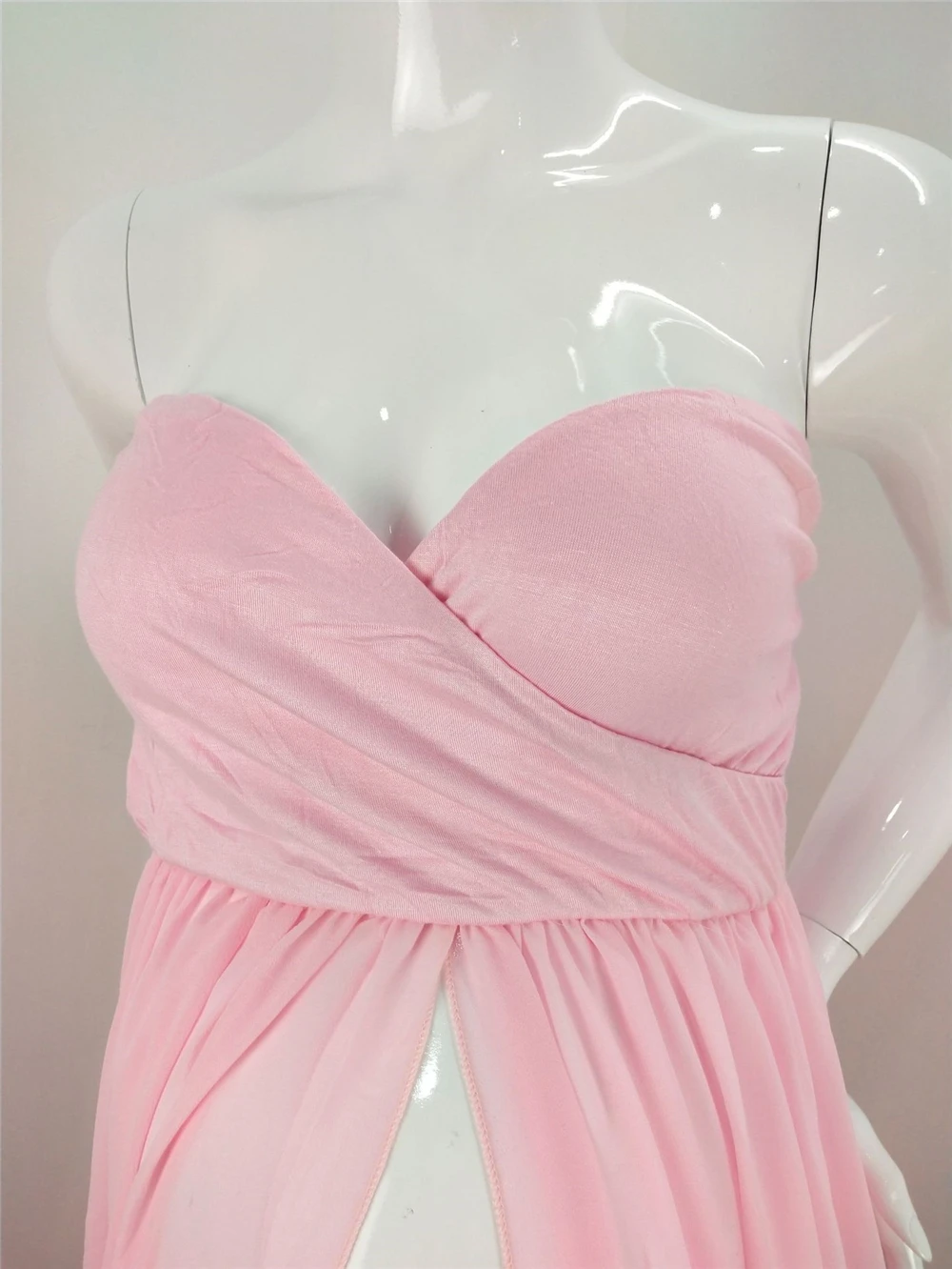 New Sexy Maternity Dresses Photography Props Long Pregnancy Dress Split Front Pregnant Women Maxi Maternity Gown For Photo Shoot (40)