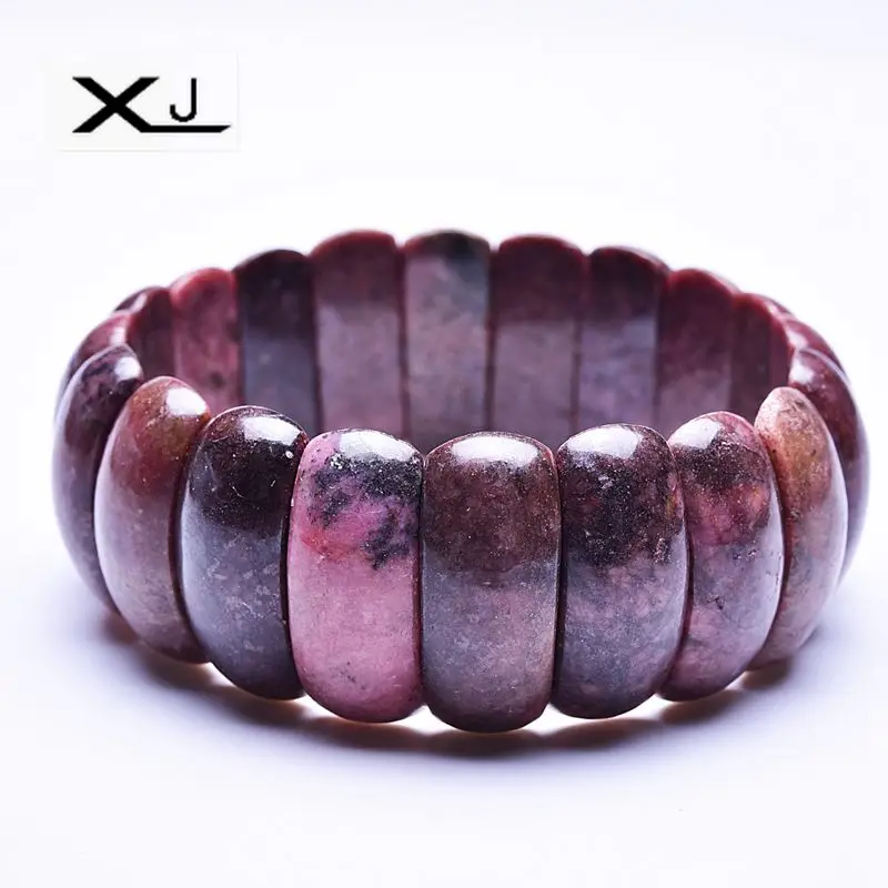 

XIN JIAO Natural line rutile Bracelet Jewelry Handmade Natural Stone Beads Bracelet Man's Bracelets Creative Gifts