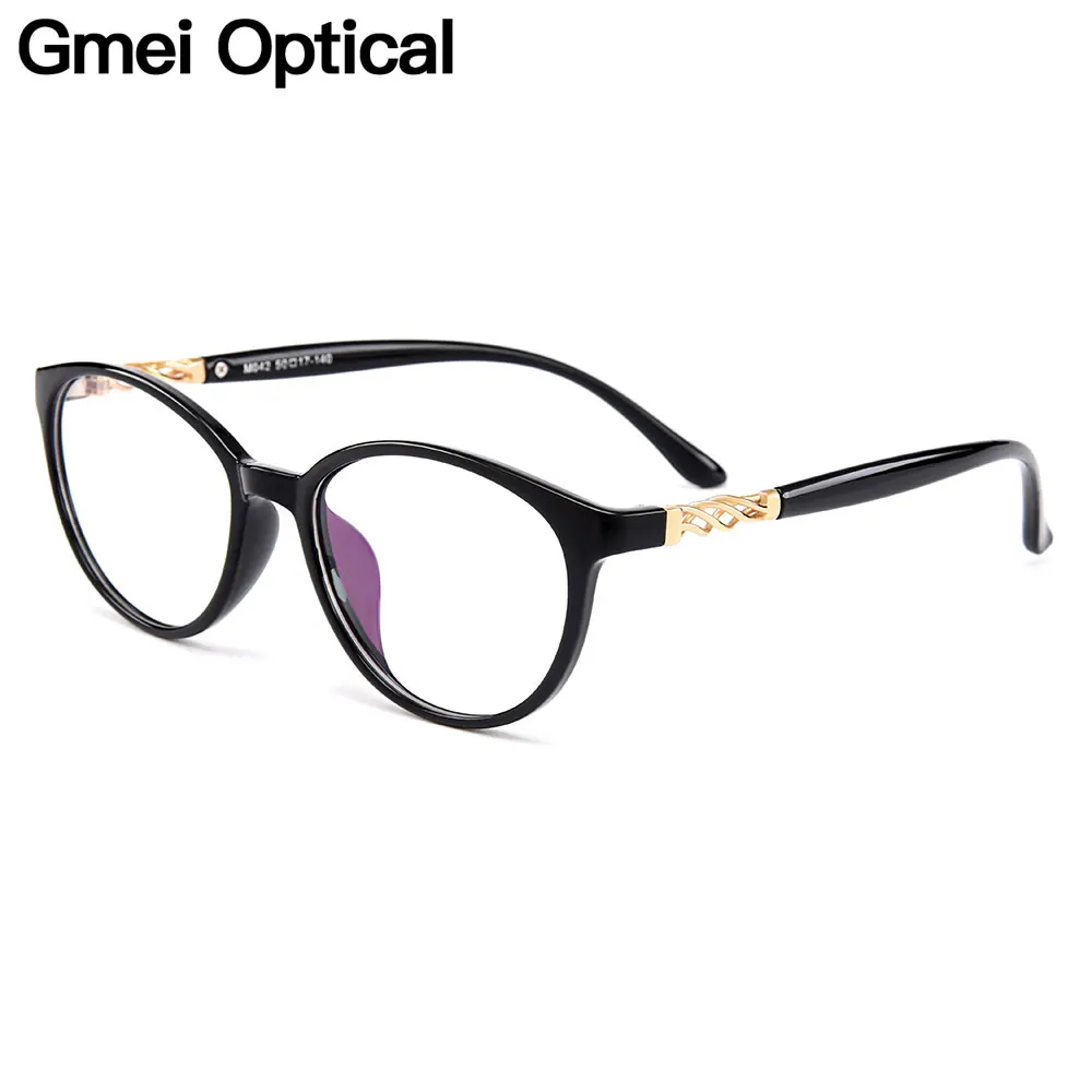 

Gmei Optical Oval Urltra-Light TR90 Eyewear Full Rim Women Optical Glasses Frames For Women Myopia Presbyopia Spectacles M042