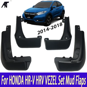 

Mud Flaps For HONDA HR-V HRV VEZEL 2014-2018 Set Mud Flaps Mudflaps Splash Guards Front Rear Mud Flap Mudguards Fender 2015 2016