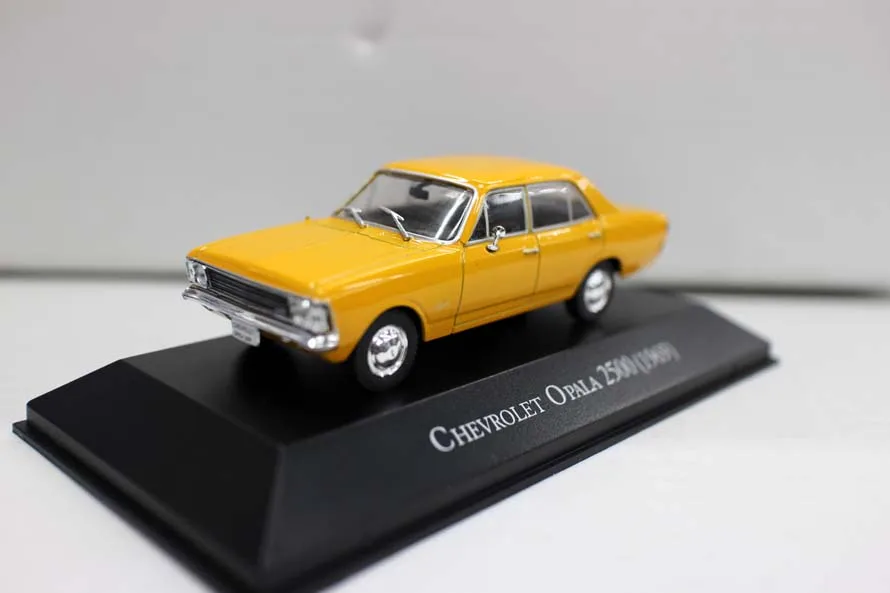 Высокая имитация 1969 chevrolet opala 2500 модель, 1:43 сплав автомобиля игрушки, металлические отливки, Коллекционная модель