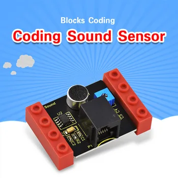 

Kidsbits Building Blocks Sound Sensor Module For Arduino STEM Education