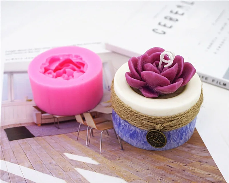 Силиконовые формы для суккулентов кактус DIY ароматический гипс пластырь