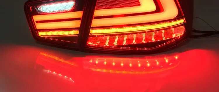 Автомобильный Стайлинг Аксессуары для Kia Forte светодиодный задние фонари 2009-2013 задний фонарь DRL+ тормоз+ Парк+ сигнал динамический сигнал поворота