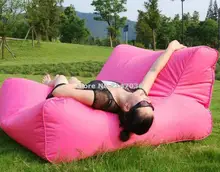 2 people seat space floating lazy lounger bean bag , pool side beanbag floats