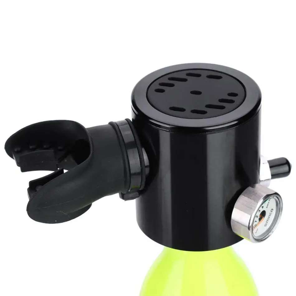 Mini Scuba Diving Regulator Cylinder Diving Oxygen Air Tanks Adapter Diving Snorkeling Underwater Breathing Device Dive Accessor