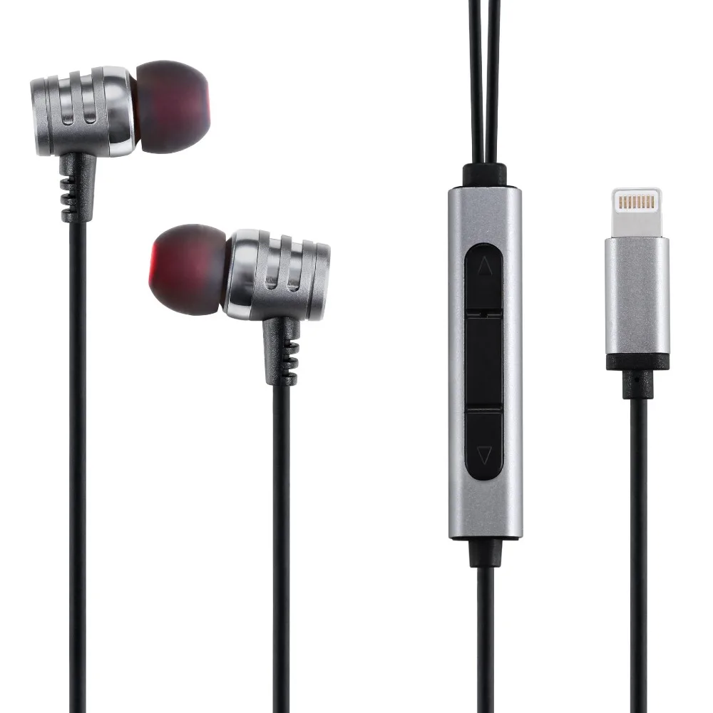 2016 новые Оригинальные наушники набор цифровой HIFI lightn ing интерфейс разъем