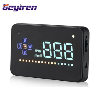 

A2 Universal 3.5 Screen Auto Vehicle GPS HUD Car Head Up Display Speedometers Overspeed Warning Dashboard Windshiled Projector