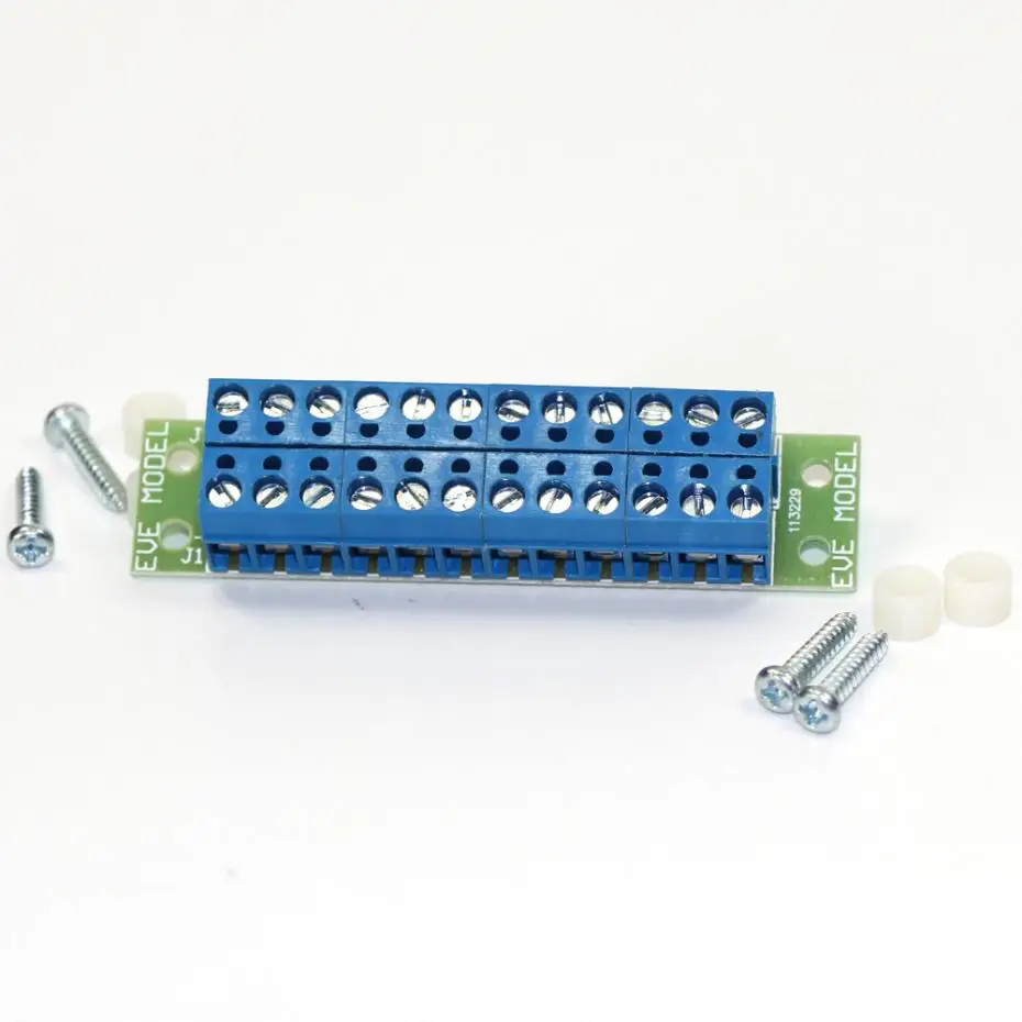 

PCB004 1 Set Power Distribution Board 2 Inputs 22 Outputs for DC and AC Voltage Everest