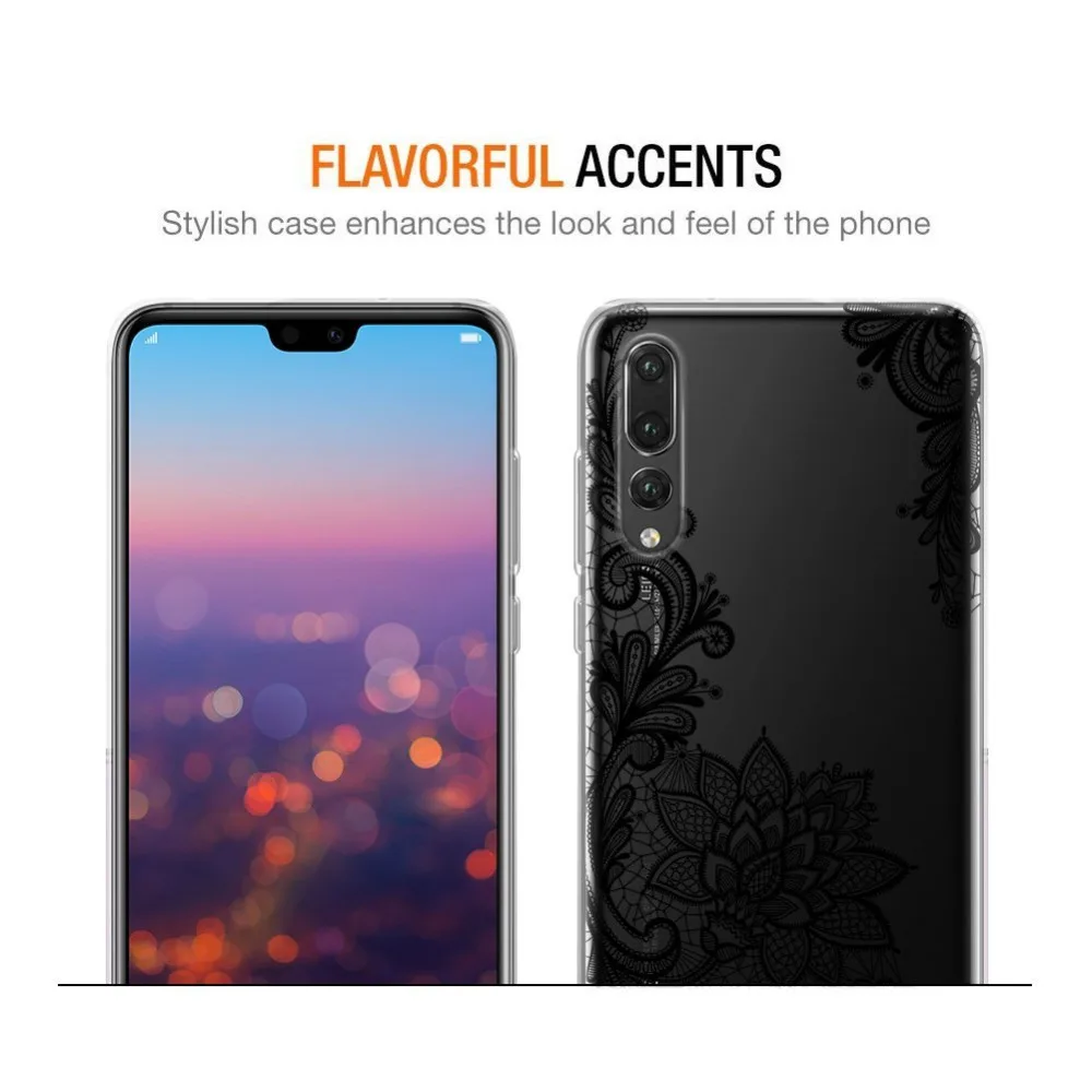Panda Cute Patterned Slim Ultra Thin Clear Soft Silcione Case For Huawei P20 P20 Lite Nova 3E P20 Plus P Smart Phone Case Cover 5