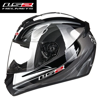 LS2 FF351 moto rcycle шлем полное лицо moto cross capacete de moto cicleta для мужчин и женщин capacete ls2 шлем casco moto - Цвет: 16