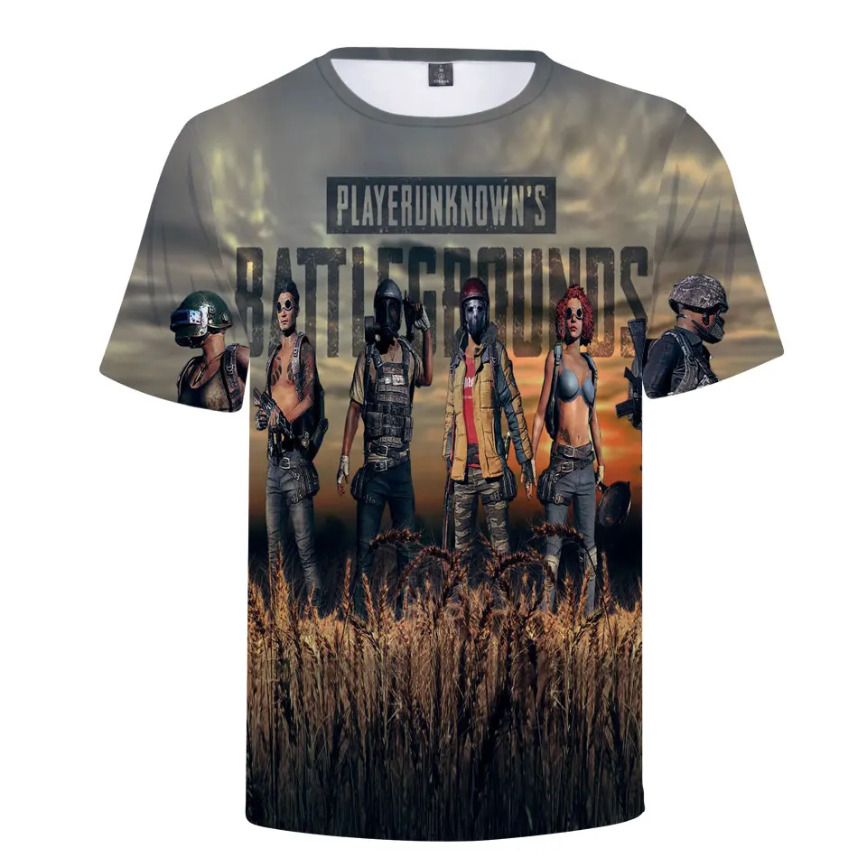 PUBG 3D T-Shirt for Kids, Men, and Women - Playerunknown's Battlegrounds Men's Tee with Printed Design - Stylish PUBG Branded Clothing image 6