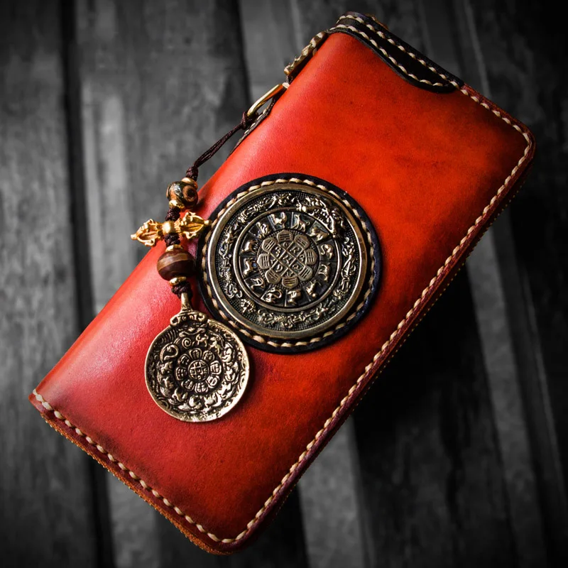 brown De D'embrayage brown Portefeuilles b Hommes Chanceux Marque Creative En Black a Main Design Bourse Luxe Portefeuille Femmes b Unique Éclair Longue Cuir Fermeture a Incrusté Véritable black AqFZHS
